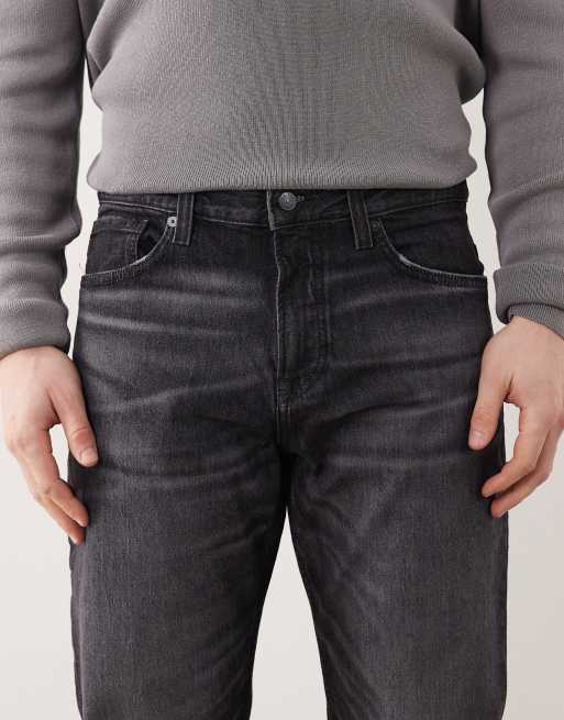 BOSS Orange maine regular fit jeans in grey